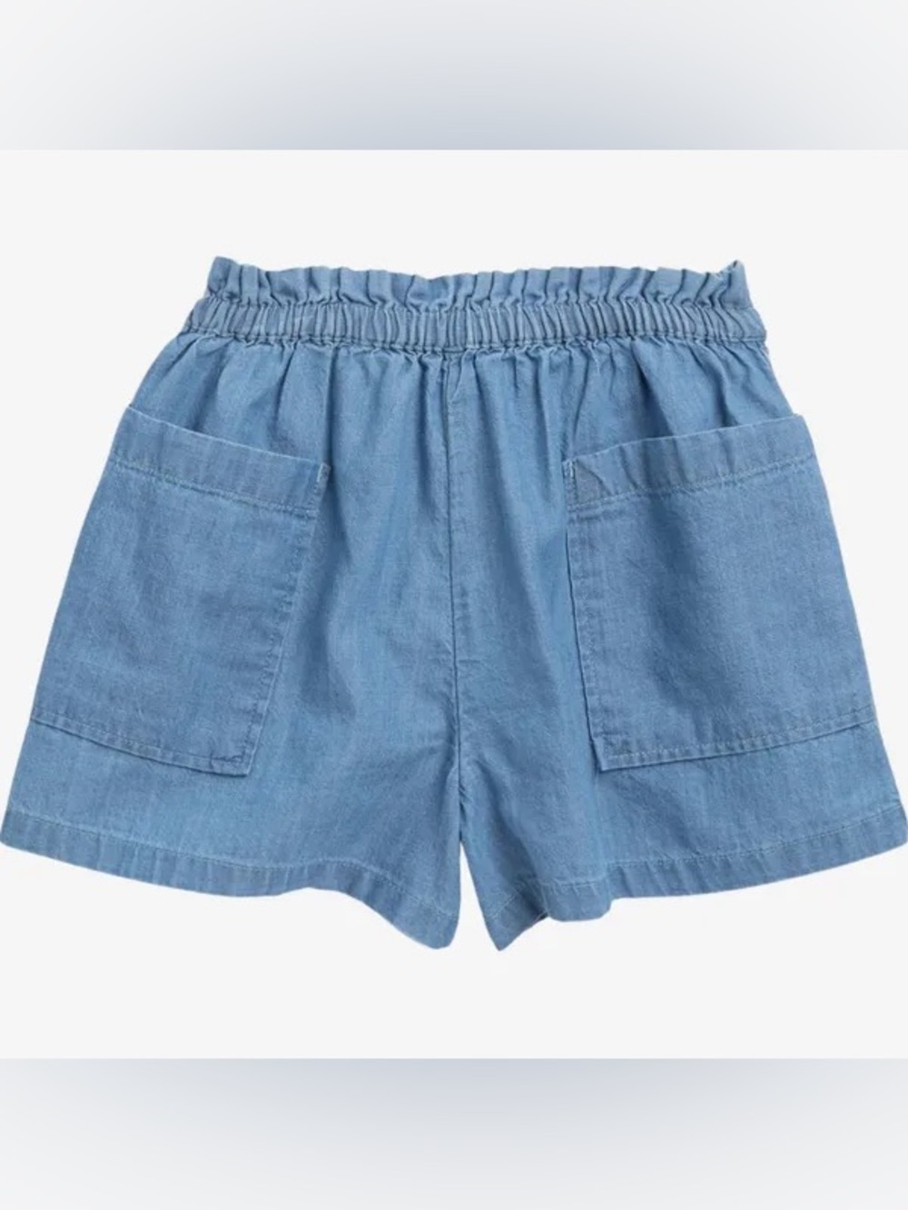 Tucker + Tate girls size 7 elastic waist chambray shorts